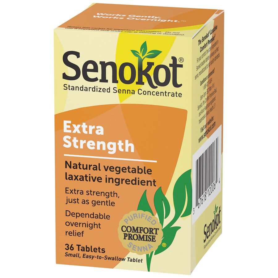 Senokot Extra Strength Laxative Tablets, 36 ct